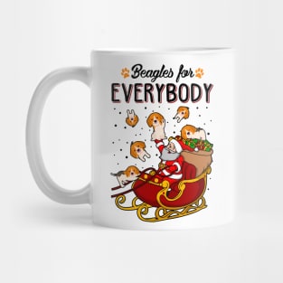 Beagles Christmas Mug